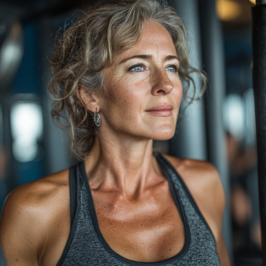 Групові заняття йогою для літніх людей